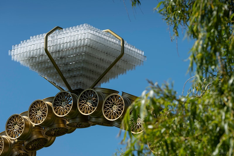 joana vasconcelos yorkshire sculpture park details look inside around outdoors indoors underground gallery