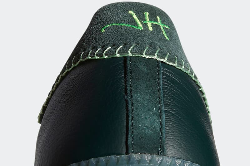 Jonah Hill x adidas Originals Samba "Green Night / Mineral Green / Ecru Tint" "Maroon / Noble Maroon / Ecru Tint" FW7458 FW7456 Sneaker Collaboration Release Information Drop Date Closer Look First Announcement OG Retro Three Stripes