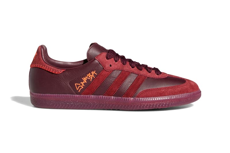 Jonah Hill x adidas Originals Samba "Green Night / Mineral Green / Ecru Tint" "Maroon / Noble Maroon / Ecru Tint" FW7458 FW7456 Sneaker Collaboration Release Information Drop Date Closer Look First Announcement OG Retro Three Stripes