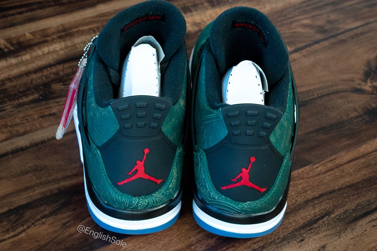 Nike Air Jordan 4 Green Laser