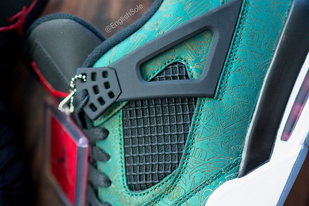 Nike Air Jordan 4 Green Laser
