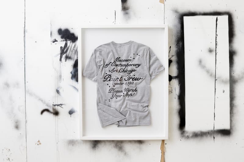 joshua vides museum of contemporary art chicago installation artwork collaboration apparel