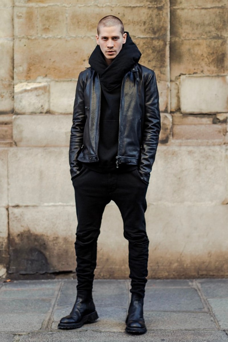 JULIUS Permanent Line Launch Release Collection Lookbook Info Buy Price gasmask casrgo pants leather jacket