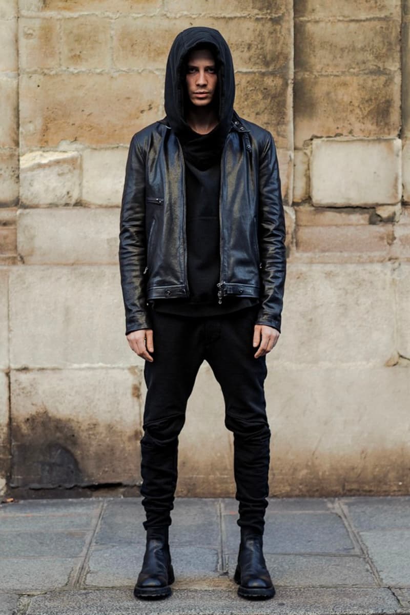 JULIUS Permanent Line Launch Release Collection Lookbook Info Buy Price gasmask casrgo pants leather jacket