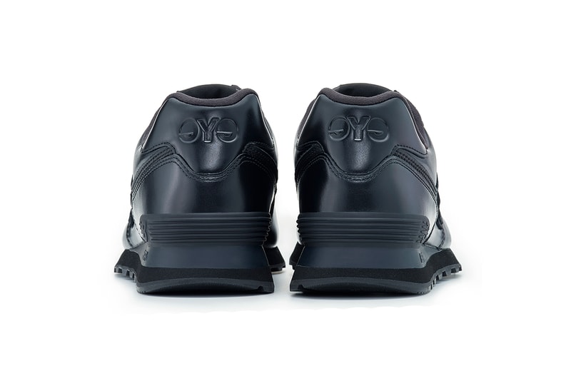 ML574JG black Junya Watanabe MAN New Balance 574 black menswear streetwear footwear shoes sneakers kicks runners trainers