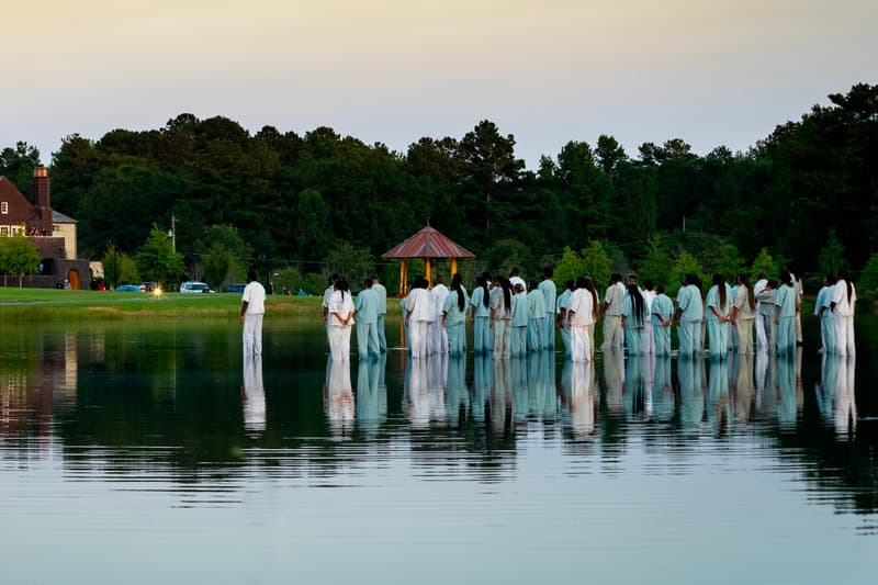 Kanye West Walks on Water Sunday Service Atlanta Photos Info
