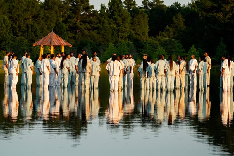 Kanye West Walks on Water Sunday Service Atlanta Photos Info