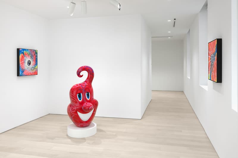 kenny scharf dystopian painting almine rech exhibition artwork