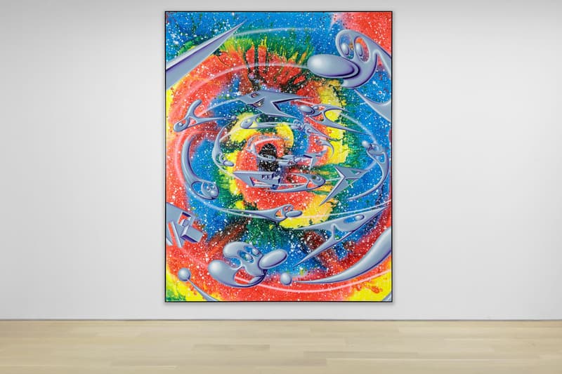 kenny scharf dystopian painting almine rech exhibition artwork