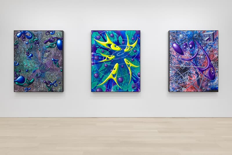 kenny scharf dystopian painting almine rech exhibition artwork