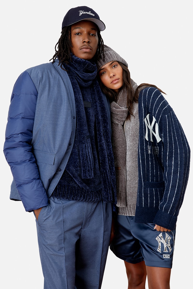 kith ronnie fieg mlb major league baseball new york yankees los angeles dodgers jacket tee hats shirts sweatshirts official release date info photos price store list buying guide