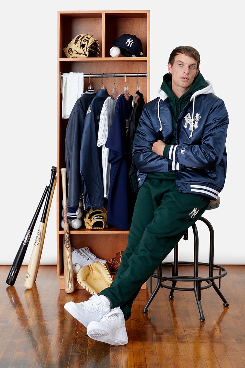 kith ronnie fieg mlb major league baseball new york yankees los angeles dodgers jacket tee hats shirts sweatshirts official release date info photos price store list buying guide