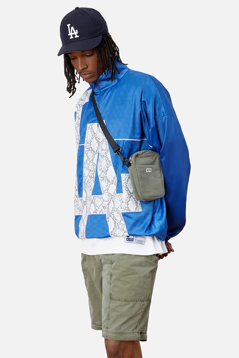 kith ronnie fieg mlb major league baseball new york yankees los angeles dodgers jacket tee hats shirts sweatshirts official release date info photos price store list buying guide