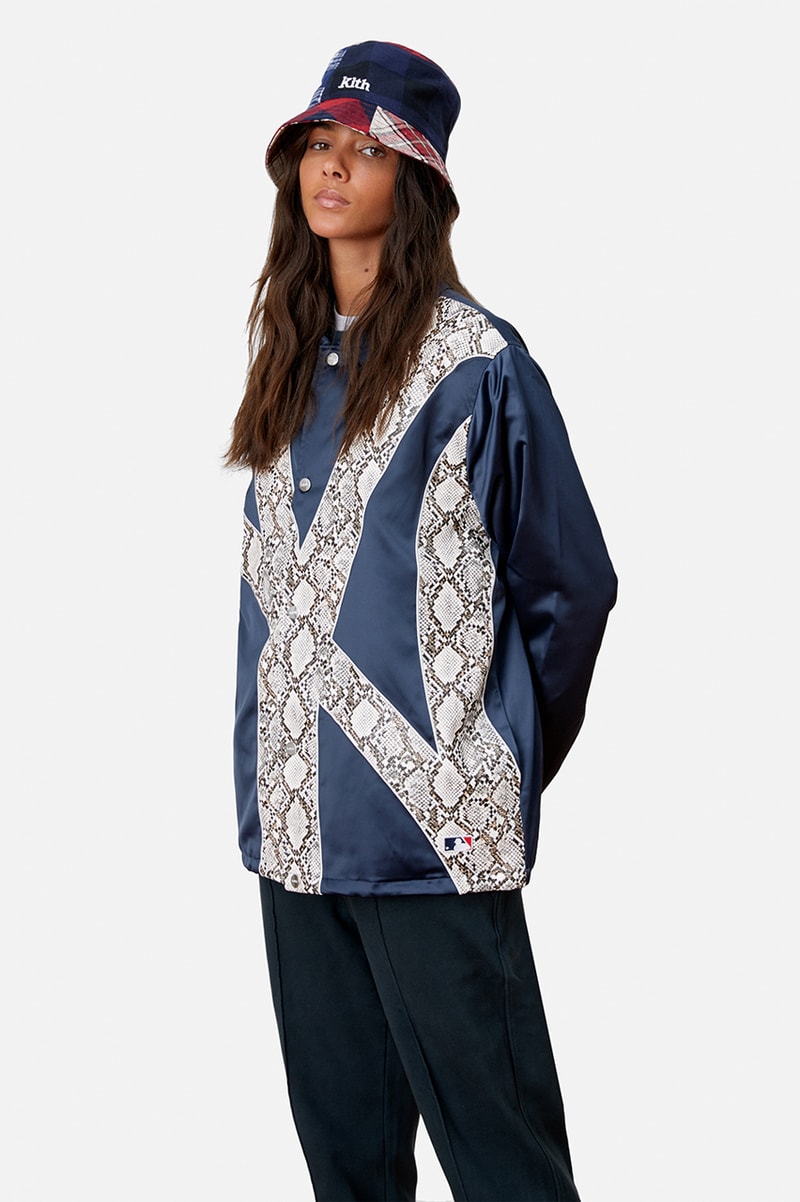 kith ronnie fieg mlb major league baseball new york yankees los angeles dodgers jacket tee hats shirts sweatshirts official release date info photos price store list buying guide