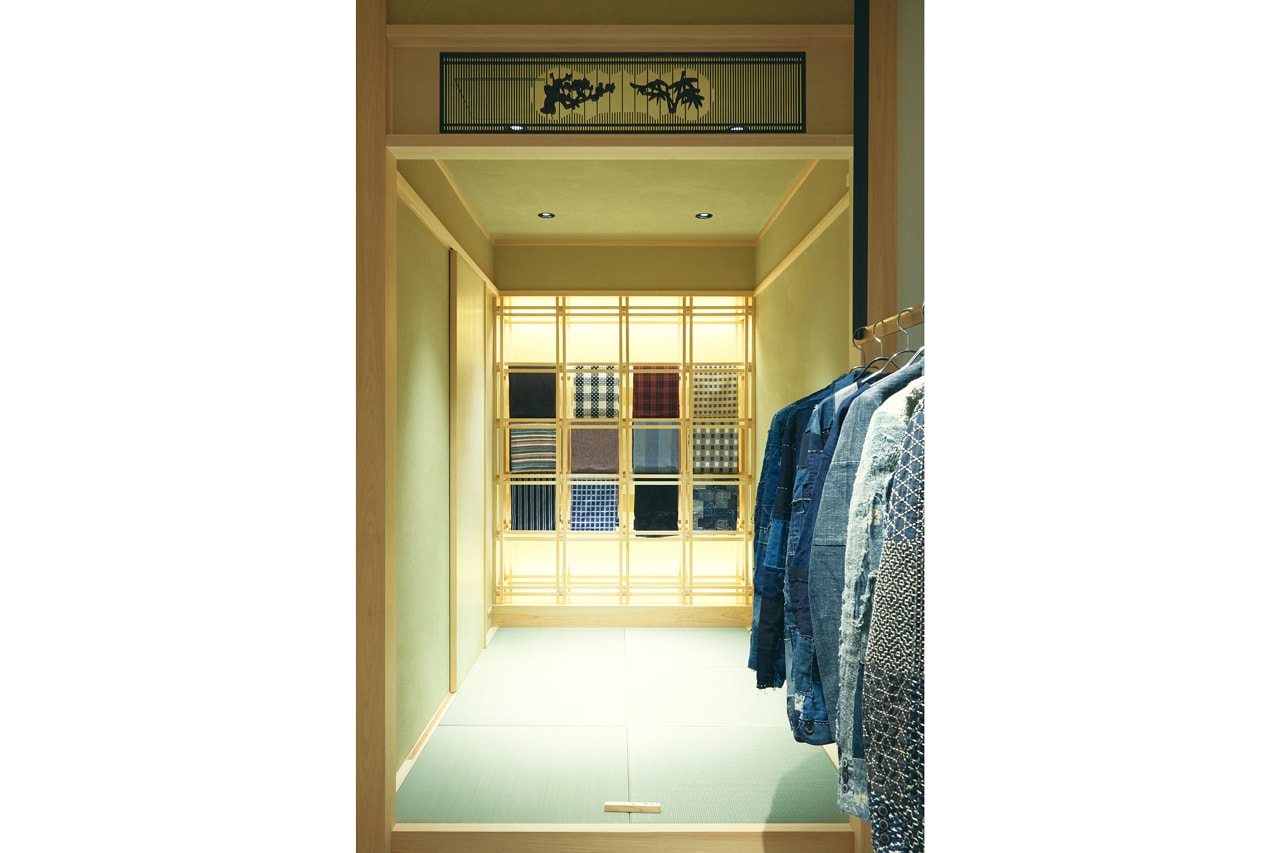 KUON First Flagship Store in Tokyo Harajuku Nagaya Kanome traditional kimono shop made-to-order Shinichiro Ishibashi