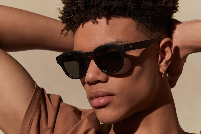 Le Specs "Le Sustain" Recycled Glasses Collection upcycled grass sunglasses frames