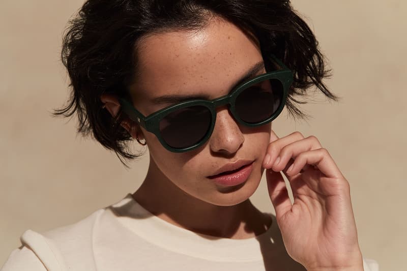 Le Specs "Le Sustain" Recycled Glasses Collection upcycled grass sunglasses frames