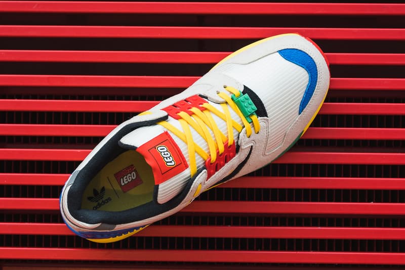 lego adidas originals zx 8000 a to yellow bliss cloud white green blue red black FZ3482 official release date info photos price store list buying guide