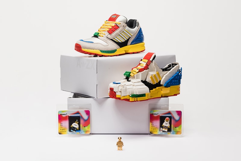 lego adidas originals zx 8000 a to yellow bliss cloud white green blue red black FZ3482 official release date info photos price store list buying guide