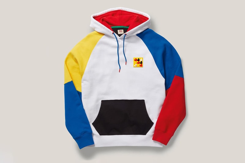 LEGO x Levi's Brick Baseplate Collaboration Collection apparel denim jeans 501 vest tee shirt hoodie bag hat release date