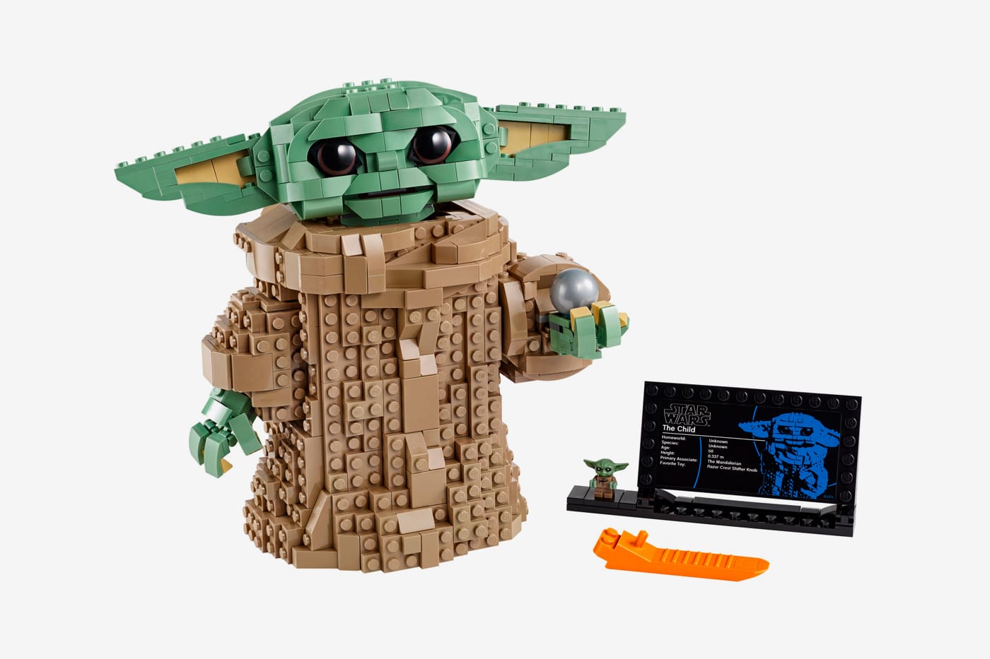 2020 Baby Yoda The Mandalorian Star Wars Minifigure Mini Fig Fits Blocks 