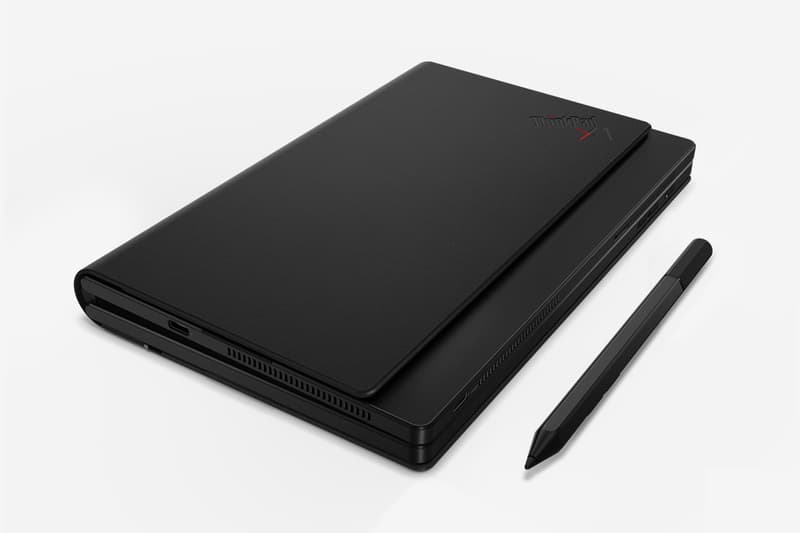 Lenovo Debuts Worlds First Foldable Laptop X1 Fold technology pc laptop touch screen display oled heat distributor computers