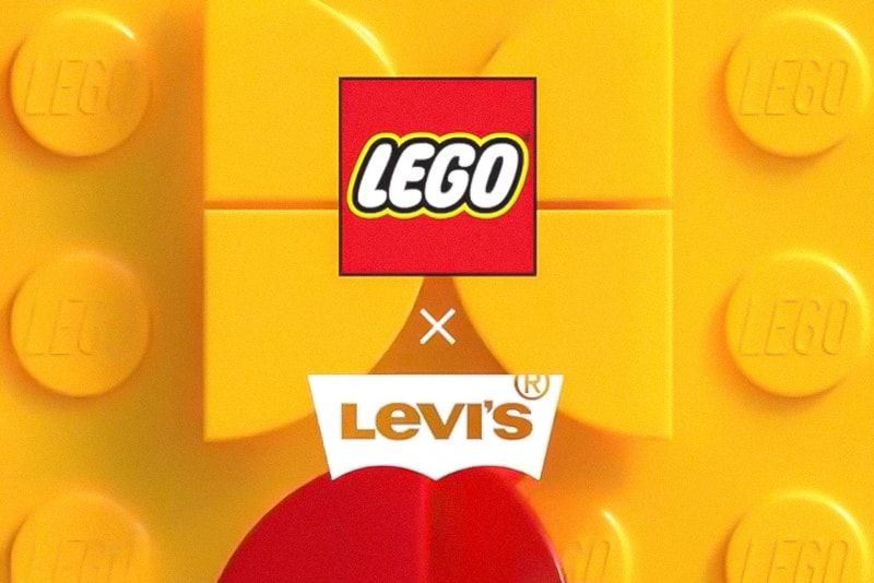 Levi's x LEGO Teaser blocks plate clothing design toys denim jackets jeans accessories