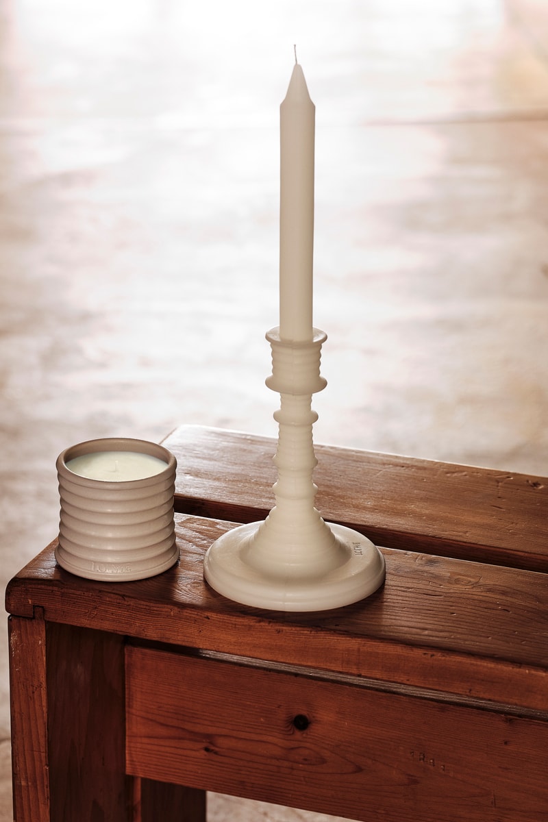 LOEWE Plant-Based Home Scents Collection candles wax candleholders home fragrances rattan diffusers gardens plants