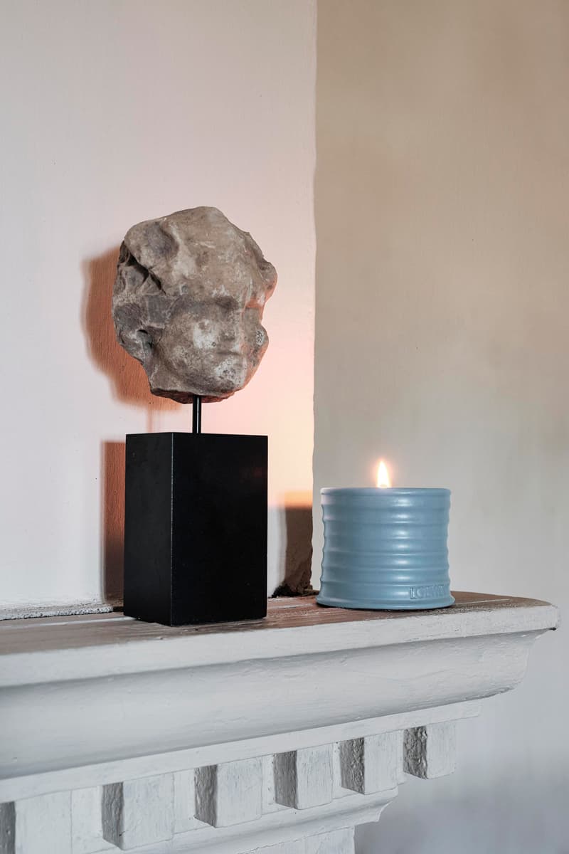 LOEWE Plant-Based Home Scents Collection candles wax candleholders home fragrances rattan diffusers gardens plants