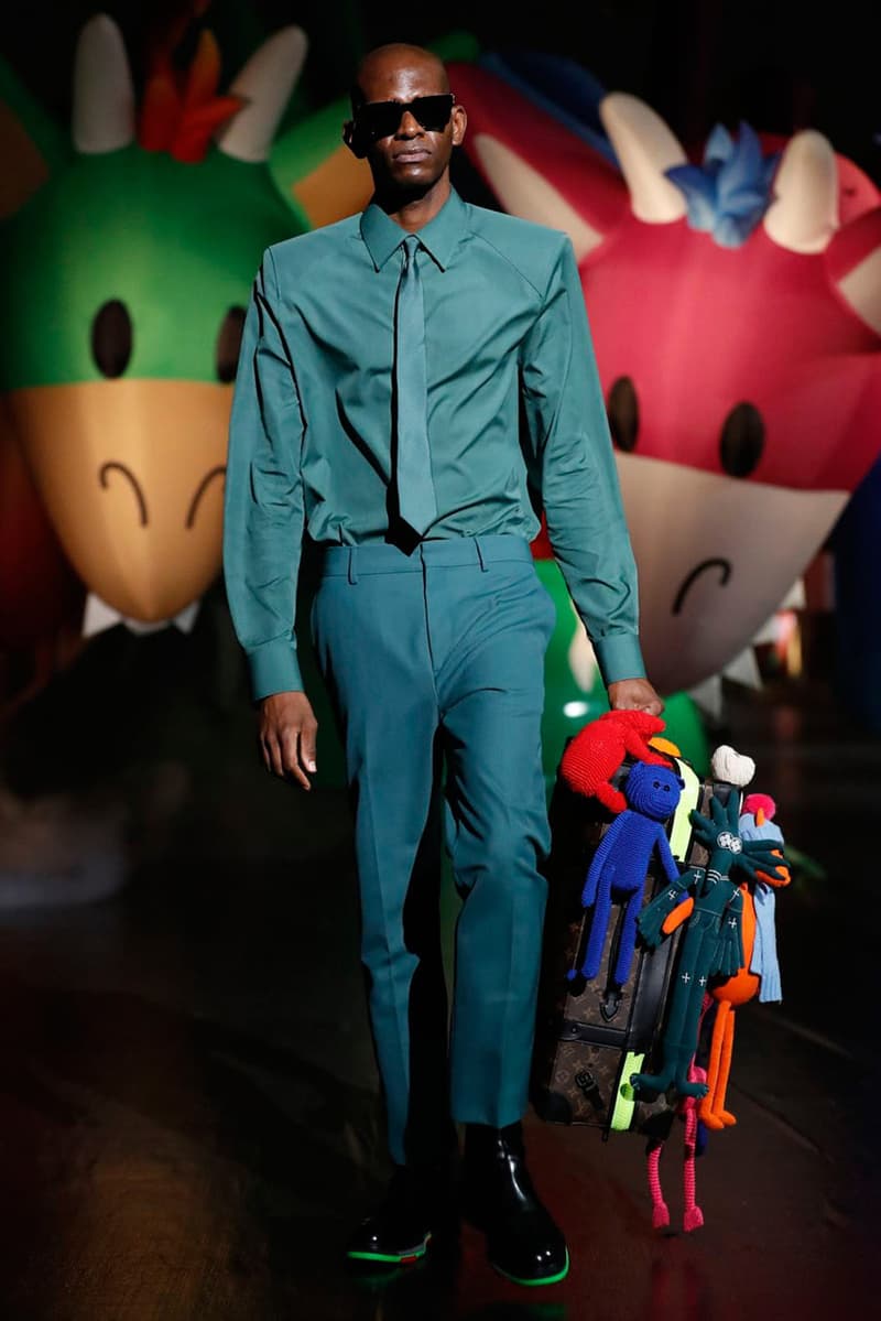 Louis Vuitton SS21 Runway Show Tokyo, Virgil Abloh Response criticism imitation copy walter van beirendonck teddy bear show notes spring summer 2021 caleb femi benji b collection presentation video watch takashi miike