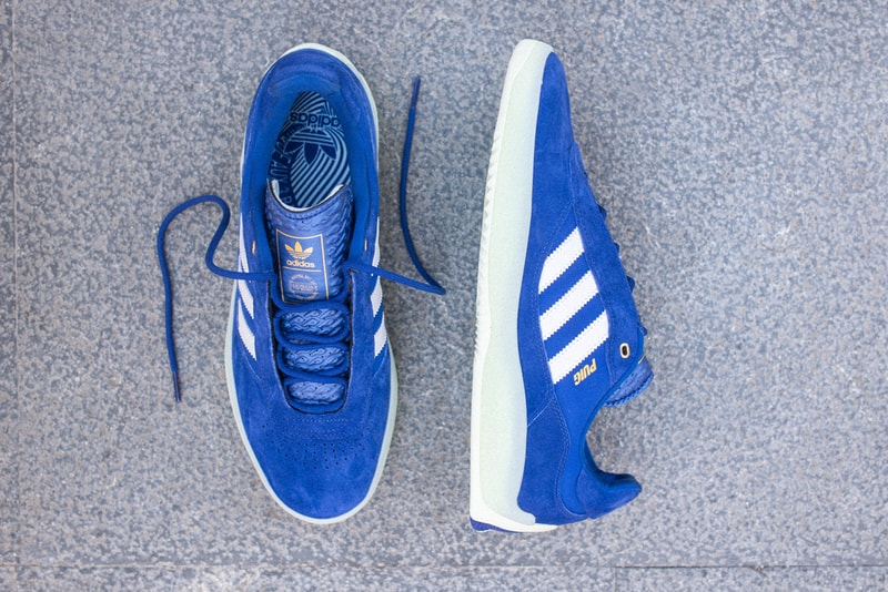 adidas skateboarding lucas puig ink blue white gum gold official release date info photos price store list buying guide