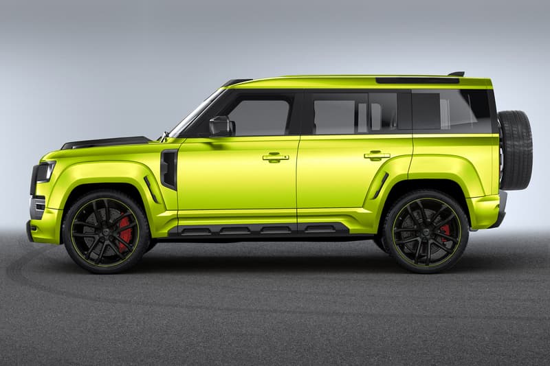 LUMMA Design LUMMA CLR LD Land Rover Defender Type L663 Wide body Kit 2020 Body Exhausts Stance Tuning Custom Built Rims Pimped Carbon Fiber 4x4 SUV