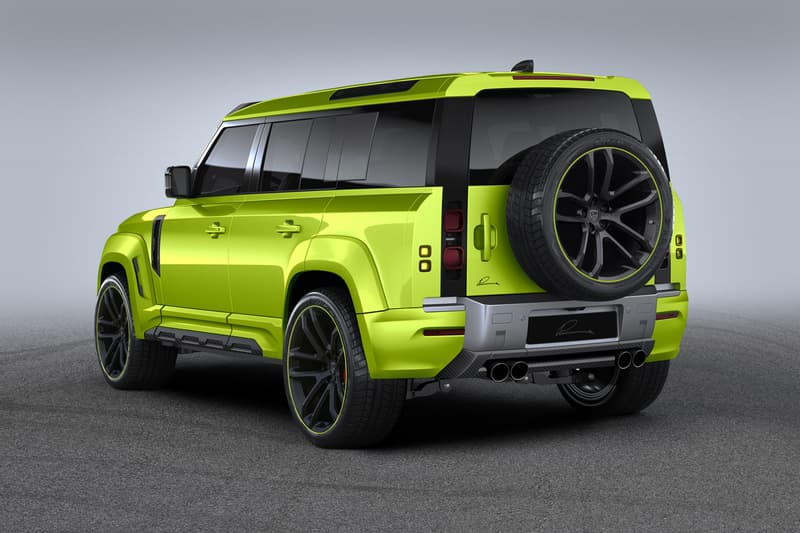 LUMMA Design LUMMA CLR LD Land Rover Defender Type L663 Wide body Kit 2020 Body Exhausts Stance Tuning Custom Built Rims Pimped Carbon Fiber 4x4 SUV 