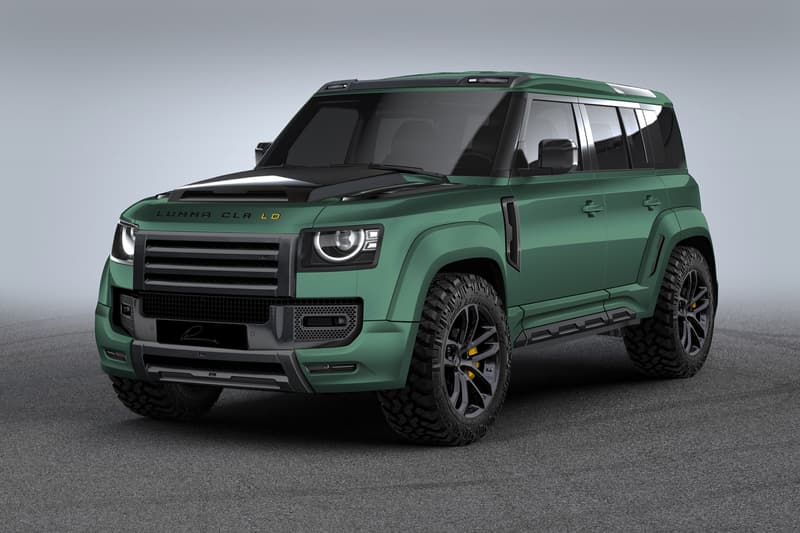 LUMMA Design LUMMA CLR LD Land Rover Defender Type L663 Wide body Kit 2020 Body Exhausts Stance Tuning Custom Built Rims Pimped Carbon Fiber 4x4 SUV