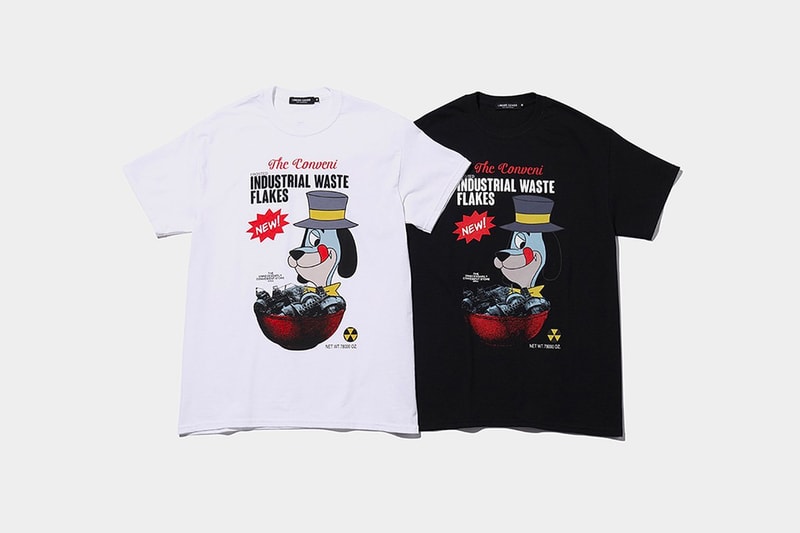 MADSTORE UNDERCOVER THE CONVENI tshirts menswear streetwear spring summer 2020 collection capsule ss20 tees graphics cereal jun takahashi hiroshi fujiwara
