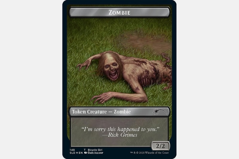 wizards of the coast magic the gathering the walking dead amc collaboration secret lair card game release