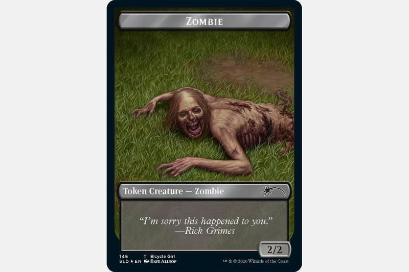 wizards of the coast magic the gathering the walking dead amc collaboration secret lair card game release