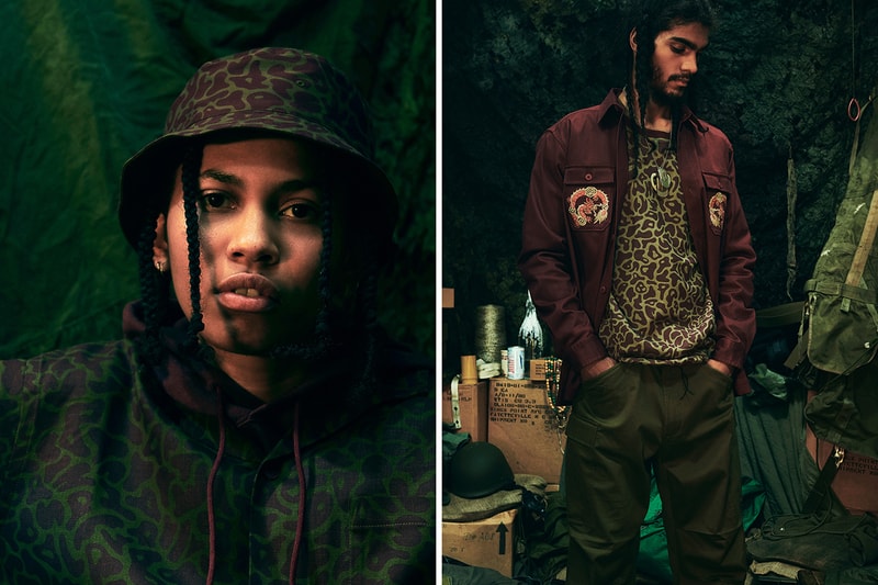 maharishi fall winter 2020 m.a.h.a. world corps military lookbook collection release information buy cop purchase
