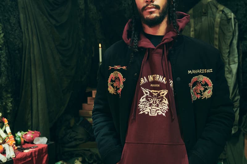 maharishi fall winter 2020 m.a.h.a. world corps military lookbook collection release information buy cop purchase