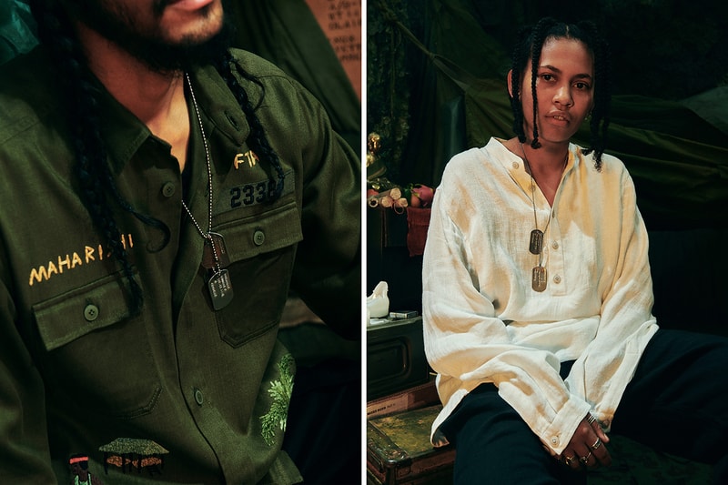 maharishi fall winter 2020 m.a.h.a. world corps military lookbook collection release information buy cop purchase