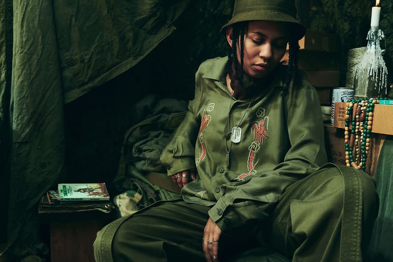 maharishi fall winter 2020 m.a.h.a. world corps military lookbook collection release information buy cop purchase