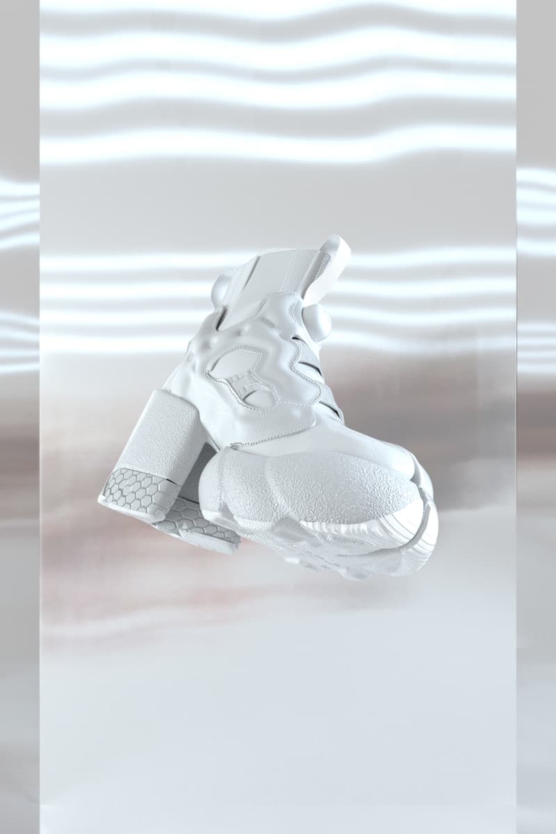 Maison Margiela x Reebok Tabi Instapump Fury Official Release Information Closer Look Drop Date Sneaker Boot Hybrid Split Toe HYPE Fall Winter 2020 FW20 Runway Sneakers Shoes Footwear