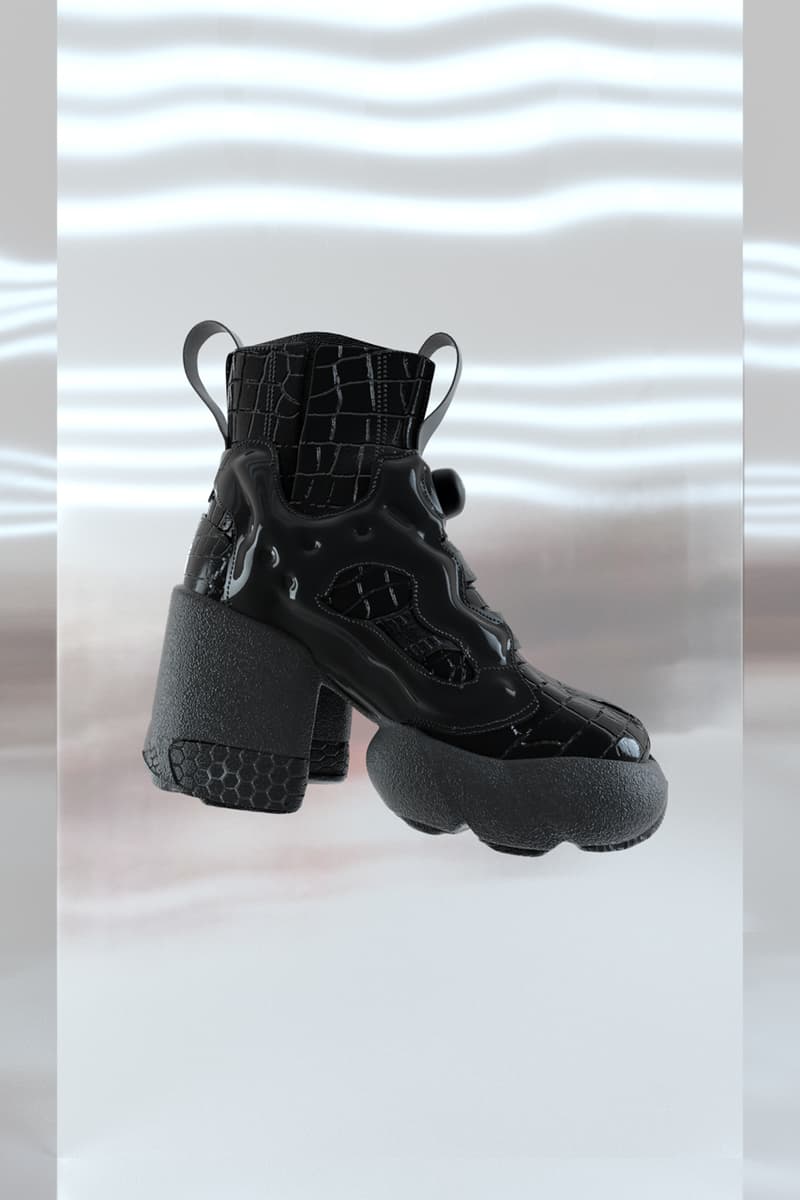 Maison Margiela x Reebok Tabi Instapump Fury Official Release Information Closer Look Drop Date Sneaker Boot Hybrid Split Toe HYPE Fall Winter 2020 FW20 Runway Sneakers Shoes Footwear