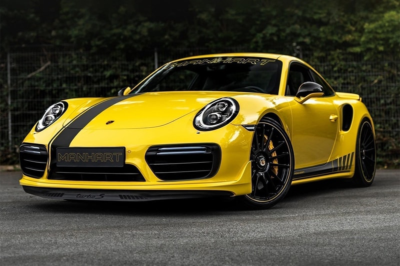 manhart porsche 911 turbo s 850 horsepower tuning upgrade custom performance german 