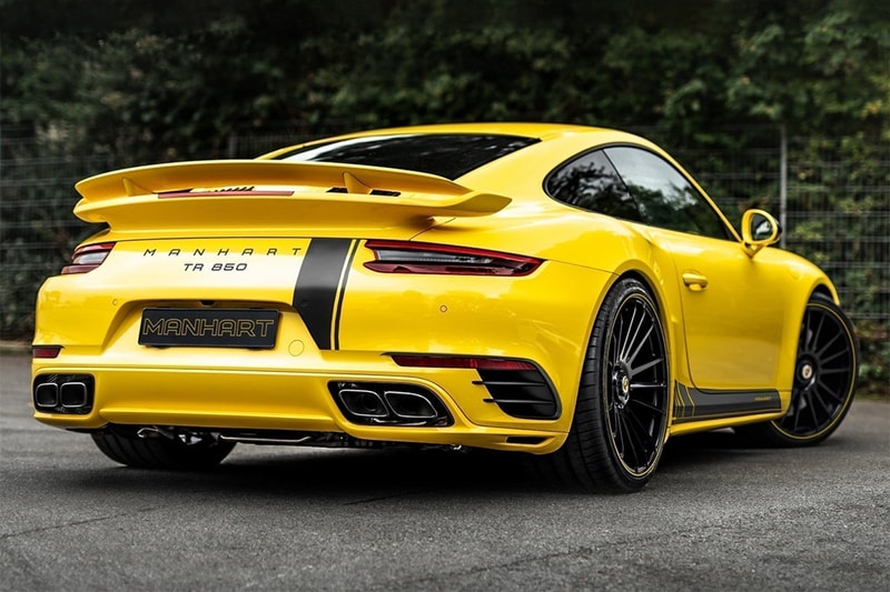 manhart porsche 911 turbo s 850 horsepower tuning upgrade custom performance german 
