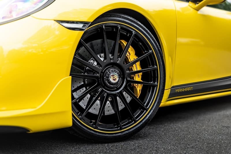 manhart porsche 911 turbo s 850 horsepower tuning upgrade custom performance german