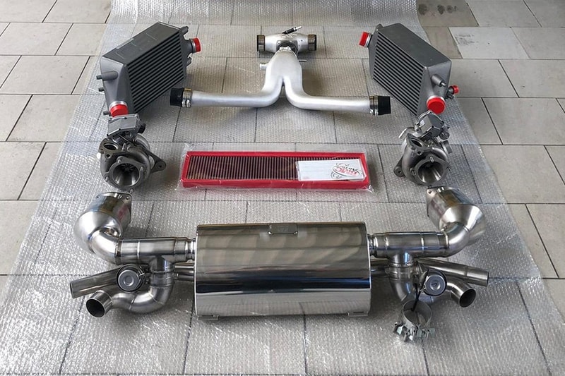 manhart porsche 911 turbo s 850 horsepower tuning upgrade custom performance german 