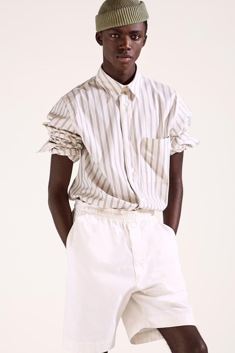 Margaret Howell MHL ss21 spring summer 2021 Barbour collaboration minimalist clothing release information