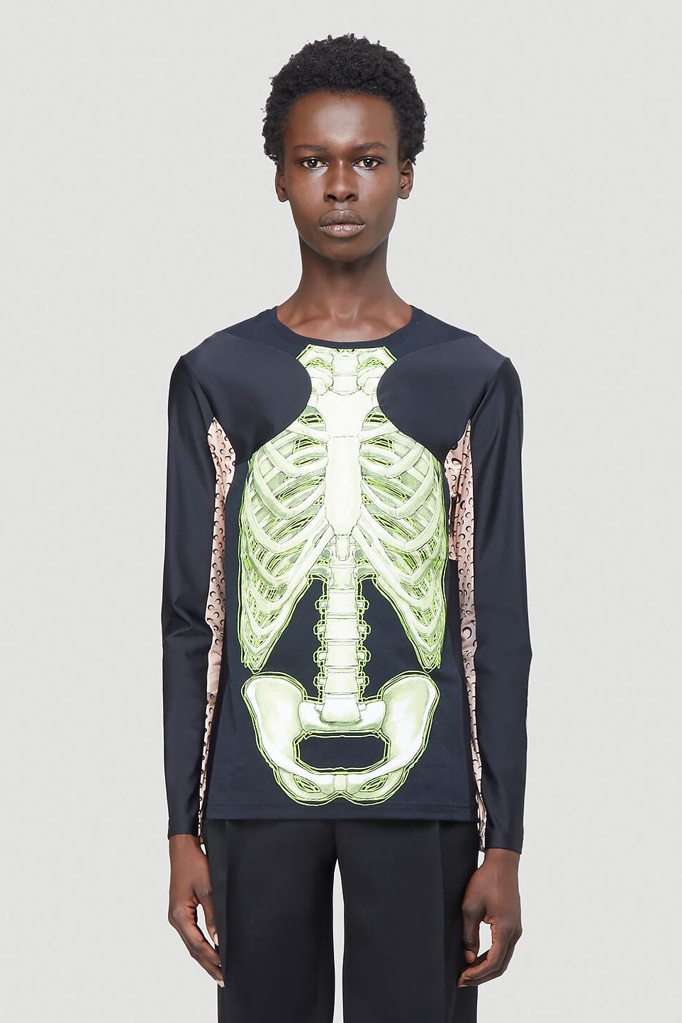 Women Skeleton Shirt Long Sleeve Costume Tops Halloween Skeleton Sweatshirt L
