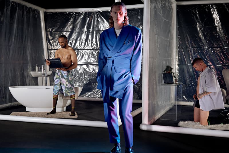 Martine Rose Spring/Summer 2021 Collection Lookbook Men's Women 1970s Underground Gay Scene San Francisco Football Culture Bankers Suits Sportswear Luxury Tailoring Subversion
